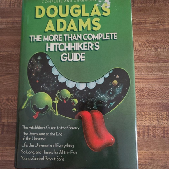 Douglas Adams The More Than Complete Hitchhiker's Guide Hardcover - Picture 1 of 4